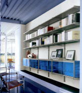 Libreria mod. SOCRATE a parete - Profondit 35 cm.